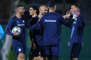 (Βίντεο/Φώτος kerkida) Η τελευταία προπόνηση της Εθνικής πριν τη Λιθουανία