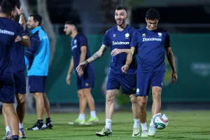 (Βίντεο/Φώτος kerkida) Η τελευταία προπόνηση της Εθνικής πριν τη Λιθουανία