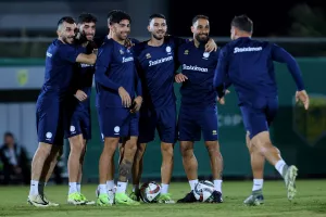 (Βίντεο/Φώτος kerkida) Η τελευταία προπόνηση της Εθνικής πριν τη Λιθουανία