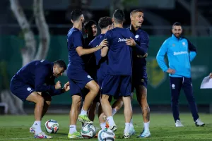 (Βίντεο/Φώτος kerkida) Η τελευταία προπόνηση της Εθνικής πριν τη Λιθουανία
