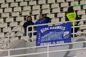 Δύο... ηρωϊκοί οπαδοί της Λαμίας βρέθηκαν στο ΟΑΚΑ για το ματς με τον Παναθηναϊκό