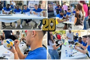 (Φώτος Kerkida) “Γαλαζοκίτρινη” παρουσία στον Ραδιομαραθώνιο 