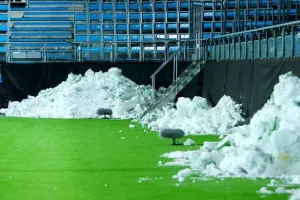 (ΦΩΤΟΣ/ΒΙΝΤΕΟ) Η προπόνηση του ΑΠΟΕΛ στο Molde Stadion 