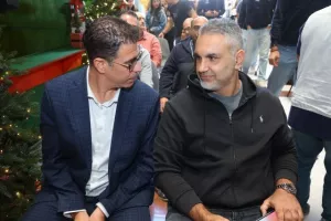 Η διάσκεψη τύπου της ΚΟΚ με την ECOMMBX για το Ευρωμπάσκετ (φώτος Kerkida)