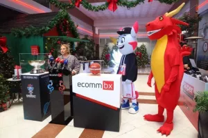 Η διάσκεψη τύπου της ΚΟΚ με την ECOMMBX για το Ευρωμπάσκετ (φώτος Kerkida)