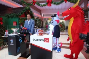 Η διάσκεψη τύπου της ΚΟΚ με την ECOMMBX για το Ευρωμπάσκετ (φώτος Kerkida)