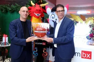 Η διάσκεψη τύπου της ΚΟΚ με την ECOMMBX για το Ευρωμπάσκετ (φώτος Kerkida)