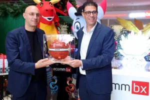 Η διάσκεψη τύπου της ΚΟΚ με την ECOMMBX για το Ευρωμπάσκετ (φώτος Kerkida)