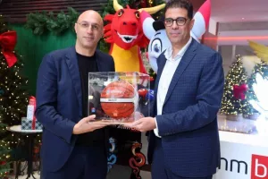 Η διάσκεψη τύπου της ΚΟΚ με την ECOMMBX για το Ευρωμπάσκετ (φώτος Kerkida)
