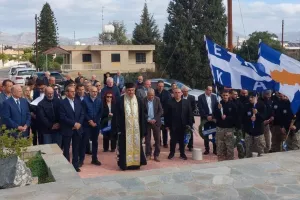 Το ετήσιο μνημόσυνο του Σάββα Ροτσίδη (Φώτος)