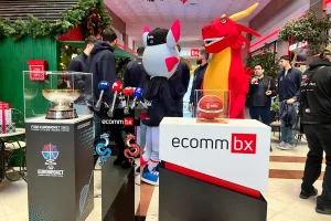 Η διάσκεψη τύπου της ΚΟΚ με την ECOMMBX για το Ευρωμπάσκετ (φώτος Kerkida)