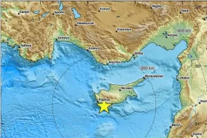 Σεισμός 3,7 ρίχτερ ταρακούνησε την Κύπρο