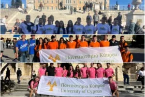 Η συμμετοχή με ομάδα 11 αθλητών/τριών φοιτητών/τριών στον Μαραθώνιο της Αθήνας 2024