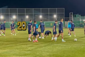 (Βίντεο/Φώτος kerkida) Η τελευταία προπόνηση της Εθνικής πριν τη Λιθουανία