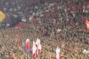 Ο Φουρνιέ τρελάθηκε με την ατμόσφαιρα στο Ερυθρός Αστέρας - Παρτίζαν: "Ελπίζω να κάνουν έτσι όταν παίξουμε κι εμείς εκεί"