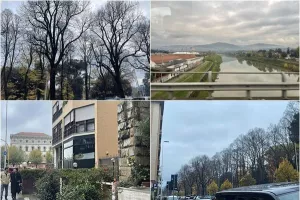 (Φώτος Kerkida) Φλωρεντία/Πρώτες εικόνες (Συννεφιά - Προηγήθηκε βροχή)