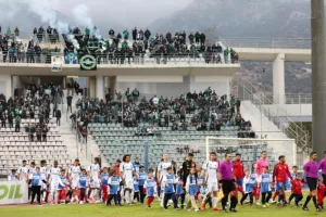 Συνελήφθησαν δύο άτομα στον αγώνα Βόλος-Παναθηναϊκός