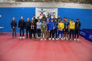 Γιάγκου και Μελετιέ πρωταθλητές στην επιτραπέζια αντισφαίριση