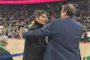 Στο πλευρό του Παναθηναϊκού ο Γιαννακόπουλος - Έδωσε το «παρών» στο Μόναχο