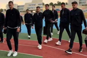 (Βίντεο) Η άφιξη του ΑΠΟΕΛ