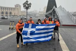 Με την Ελληνική σημαία στην Αρμενία