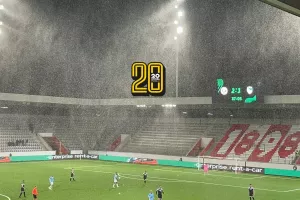(ΒΙΝΤΕΟ Kerkida) Λευκό τοπίο στο "Arena Thun"!