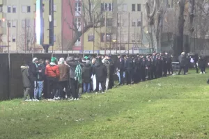 (ΒΙΝΤΕΟ/Φώτος Kerkida) "Αστακός" το Gradski Stadion!
