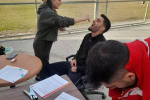 Συμβολή των ποδοσφαιριστών της ΜΕΑΠ στην δειγματοληψία 