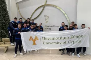 Διαπανεπιστημιακή συνάντηση ομάδας ποδοσφαίρου των Αντρών στην Αθήνα