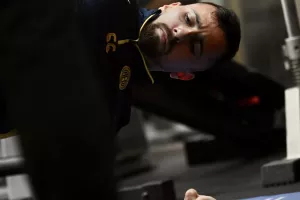 Δουλειά... στο γυμναστήριο (Φώτος)