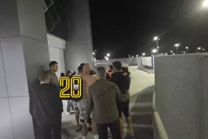 Σε έξαλλη κατάσταση οι παίκτες του Απόλλωνα (Φώτο Kerkida)