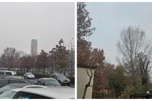 Πρωινό στην Αρμενία με κρύο, συννεφιά και ομίχλη (φώτος kerkida)