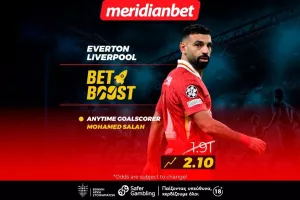 Έβερτον-Λίβερπουλ: Bet boost με τον σεληνιασμένο Σαλάχ! – Είσαι ένα κλικ μακριά από το μπόνους σου 