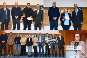 Κορυφαίοι Έφηβοι και στο 2024 Ιωσήφ Κεσίδης και Βαλεντίνα Σάββα