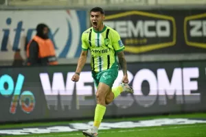 ΑΕΚ-Ομόνοια Αραδίππου: Της έβαλε δύσκολα, λυτρώθηκε... με Καμπρέρα (φώτος) 