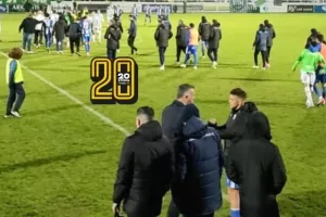 (Φώτος Kerkida) Ο Αναστασίου αγκάλιασε τον Αντερέγκεν 