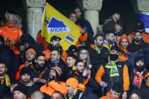 (Φώτος) Οι ΑΠΟΕΛίστες στο "Republicana Stadium"