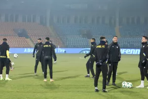 (Βίντεο-Φώτος kerkida) Η προπόνηση του ΑΠΟΕΛ στην Αρμενία