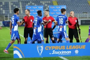 Εθνικός Άχνας-Πάφος FC: Έπαιξαν μόνο 47 λεπτά... (φώτος)