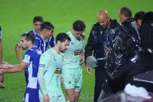 Εθνικός Άχνας-Πάφος FC: Έπαιξαν μόνο 47 λεπτά... (φώτος)