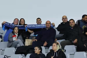 Ο κόσμος της Πάφος FC στο "Αλφαμέγα" (φώτος)