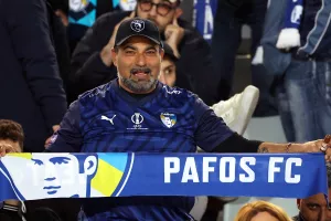 Πάφος - Ομόνοια/Φώτος από τις κερκίδες