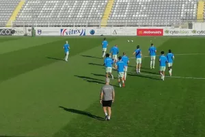 Οι παίκτες... ετοιμάζονται (Φώτος)