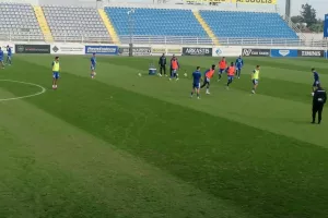 Οι παίκτες... ετοιμάζονται (Φώτος)