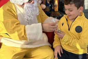 Το "Yellow Christmas Party" της ΑΕΛ! (Φώτος kerkida)