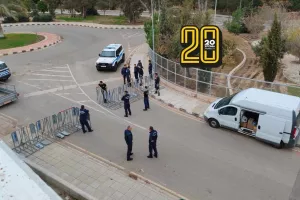 Το σκηνικό στην Περιστερώνα (Φώτος)