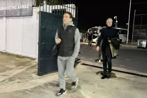 (ΦΩΤΟΡΕΠΟΡΤΑΖ) Η άφιξη της Πάφος Fc στο Δασάκι 