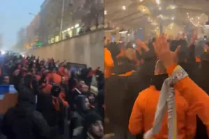 (UPD/ΝΕΟ ΒΙΝΤΕΟ Kerkida) Χαμός... από τους πορτοκαλί στην Αρμενία!