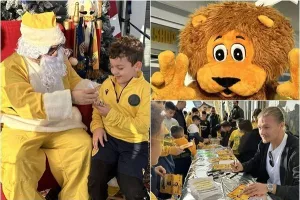 Το "Yellow Christmas Party" της ΑΕΛ! (Φώτος kerkida)