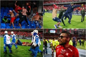 Σοβαρά επεισόδια στον τελικό κυπέλλου Κολομβίας (Φώτος/Βίντεο)